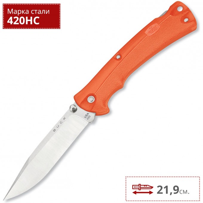 Нож BUCK 0486ORS BUCKLITE MAX B0486ORS Нож BUCK 0486ORS BUCKLITE MAX B0486ORS