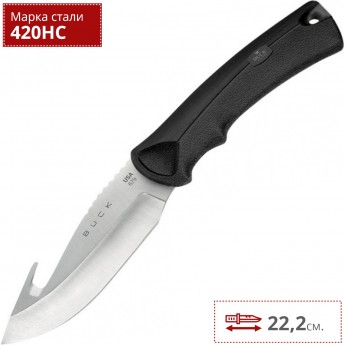Нож BUCK 0679BKG BUCKLITE MAX - LARGE GUTHOOK Нож BUCK 0679BKG BUCKLITE MAX - LARGE GUTHOOK