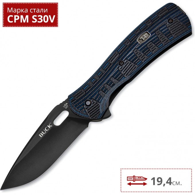 Нож BUCK 0847BLS VANTAGE FORCE B0847BLS Нож BUCK 0847BLS VANTAGE FORCE B0847BLS
